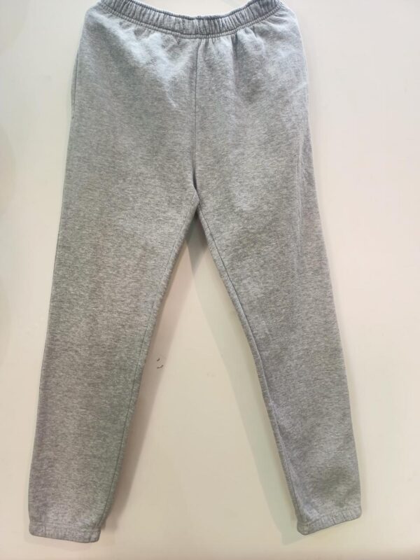 Light Grey Fleece Trousers For Men