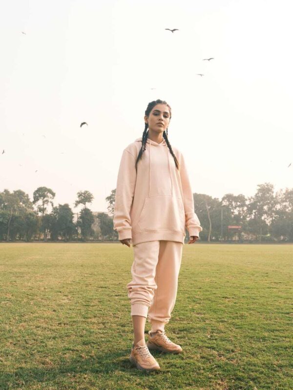 Pink Fleece Sweatsuits For Women