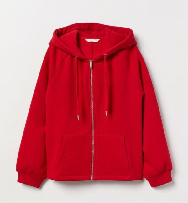 Red Fleece Hoodies For Men